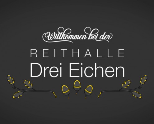 Imagefilm für Webseite Reithalle 3 Eichen Logo Schluss