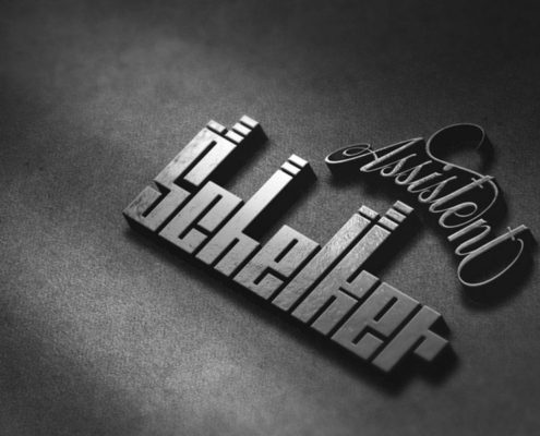 Assistent Schelker Logo kreation 3D