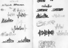 Assistent Schelker Skizzen - Scribbles