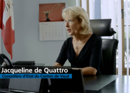 Testimonial Lohngleichheit EBG Interview Jacqueline de Quattro Testimonial Lohngleichheit EBG Interview Jacqueline de Quattro Canton de Vaud