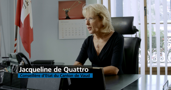 Testimonial Lohngleichheit EBG Interview Jacqueline de Quattro Canton de Vaud